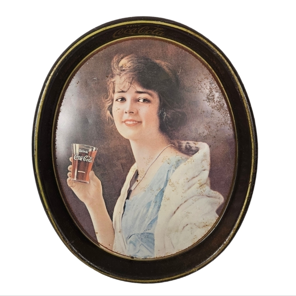 Vintage Coca-Cola Advertising Serving Tray‎ Collectible Memorabilia